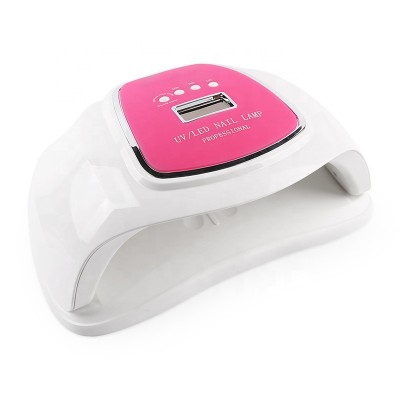 Two Hands SUN UV LED Nail Lamp 2 Hands Finger gel polish dryer 72W nail polish Manicure Gel Curing Light nail curing dryer lamp